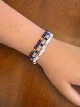 Load image into Gallery viewer, Beaded Hanukkah Bracelets 3-Pack