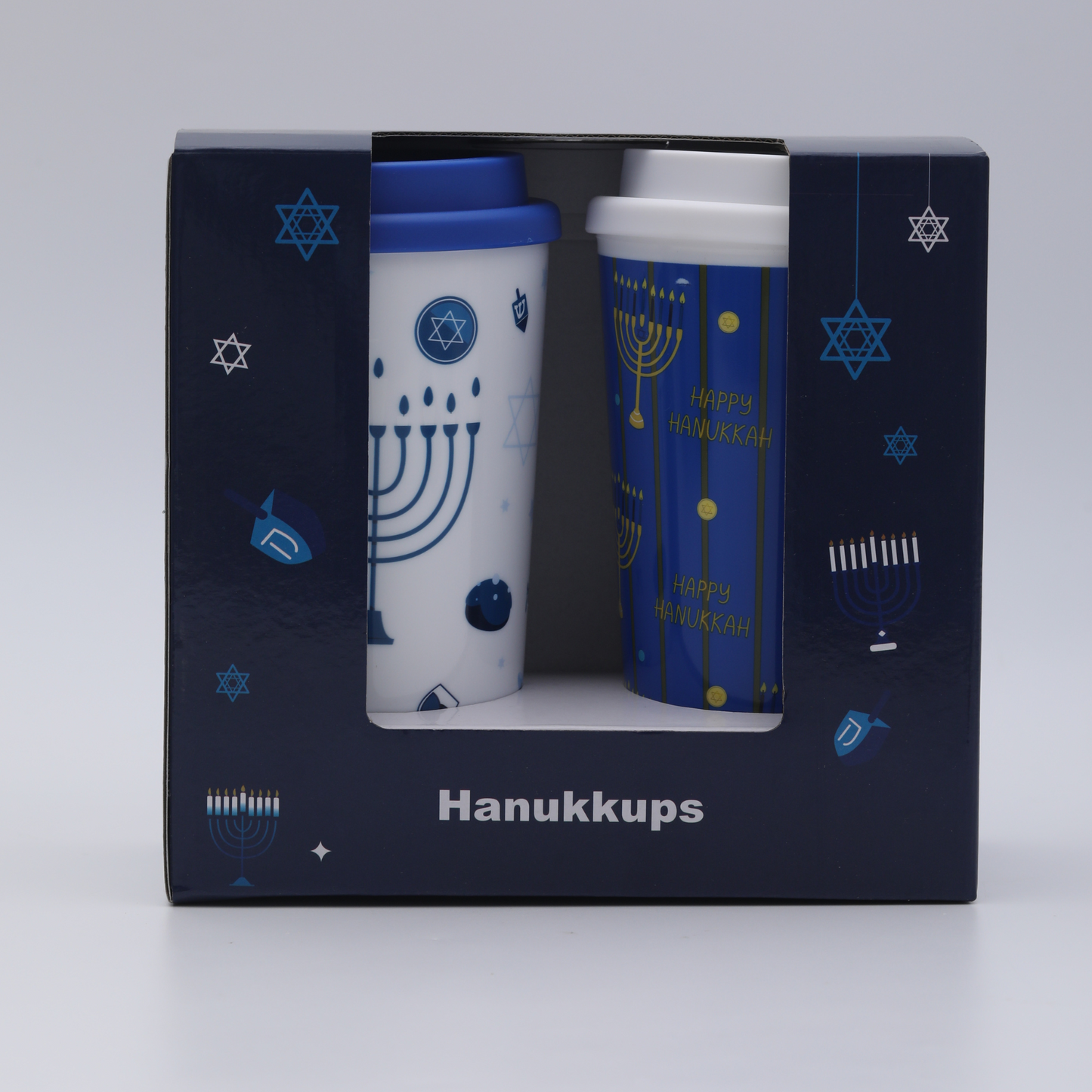 Hanukkups Hot and Cold Tumblers