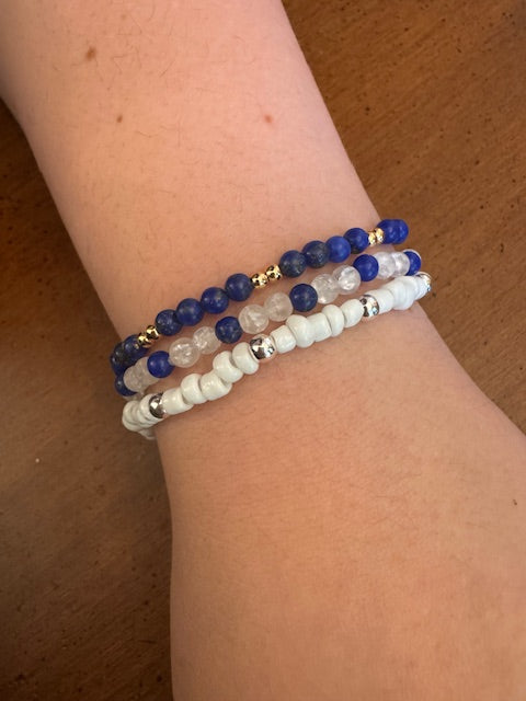 Beaded Hanukkah Bracelets 3-Pack