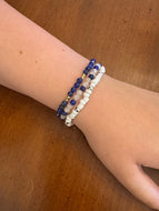 Beaded Hanukkah Bracelets 3-Pack