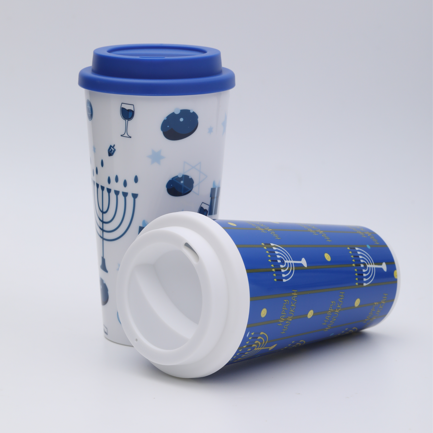 Hanukkups Hot and Cold Tumblers