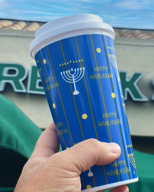 Hanukkups Hot and Cold Tumblers