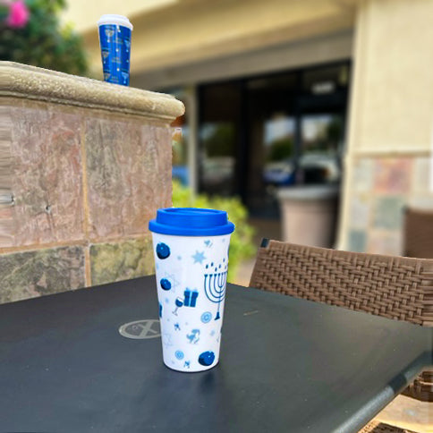 Hanukkups Hot and Cold Tumblers