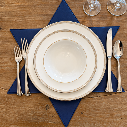 Star of David Placemats (Set of 4)