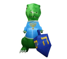 Load image into Gallery viewer, The Inflatable Dino For Hanukkah 2024
